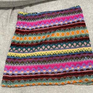 American Rag patterned colorful skirt
